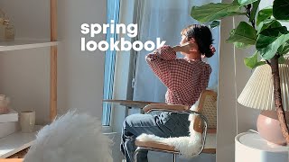 베이직 아이템으로 꾸며보는 봄맞이 룩북 Casual Spring Outfit (Mobile vertical screen ver.) | SPRING LOOKBOOK