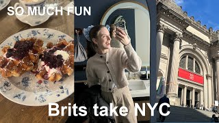NYC DAY 1! Waffles, Central park and the met