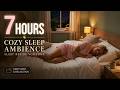 Sleep With Luna - 7 Hours 🌙 Cozy Sleep Ambience | Sleep Beside Someone Tonight 💤 Deep Relaxation