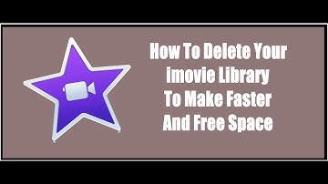 How To Clear Erase Imovie library Videos from MacBook