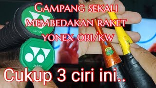 How to distinguish between original and fake Yonex rackets