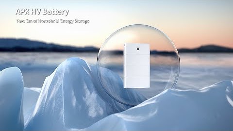 Introducing The New APX HV Battery from Growatt