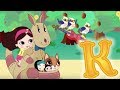 Letter K - Olive and the Rhyme Rescue Crew | Learn ABC | Sing Nursery Songs