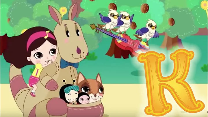Kangaroo Adventure! | Learn ABC for Kids | Letter K - Olive and the Rhyme Rescue Crew