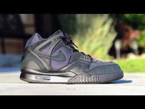 Insistir explorar Esquiar Nike Air Tech Challenge II "Black/Black-Obsidian" - YouTube