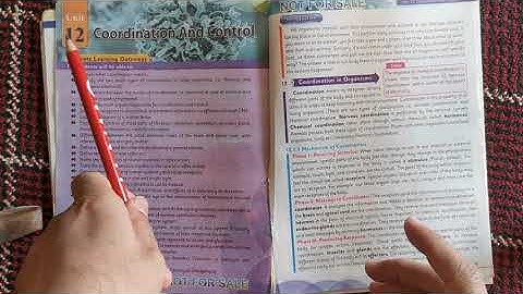 Coordination and Control Unit 12 Biology Grade 10 Lecture 1 Introduction _ Types of Coordination