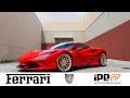 FERRARI F8 TRIBUTO: NOVITEC EXHAUST + NOVITEC SPRINGS + ANRKY WHEELS