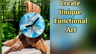 370. Create More Art that Sells, Functional Art, #acrylicpainting Fluid Art tutorial