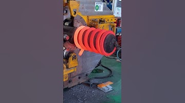 Inside the factory amazing process of speed coil production springs #process #machine #springs