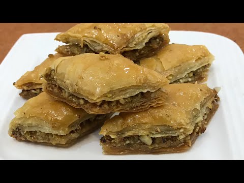 video Baklava recipe baklava recipe with homemade phyllo sheets Turkish baklava recipe from scratch, Worldwide Recipes Baklava recipe baklava recipe with homemade phyllo sheets Turkish baklava recipe from scratch