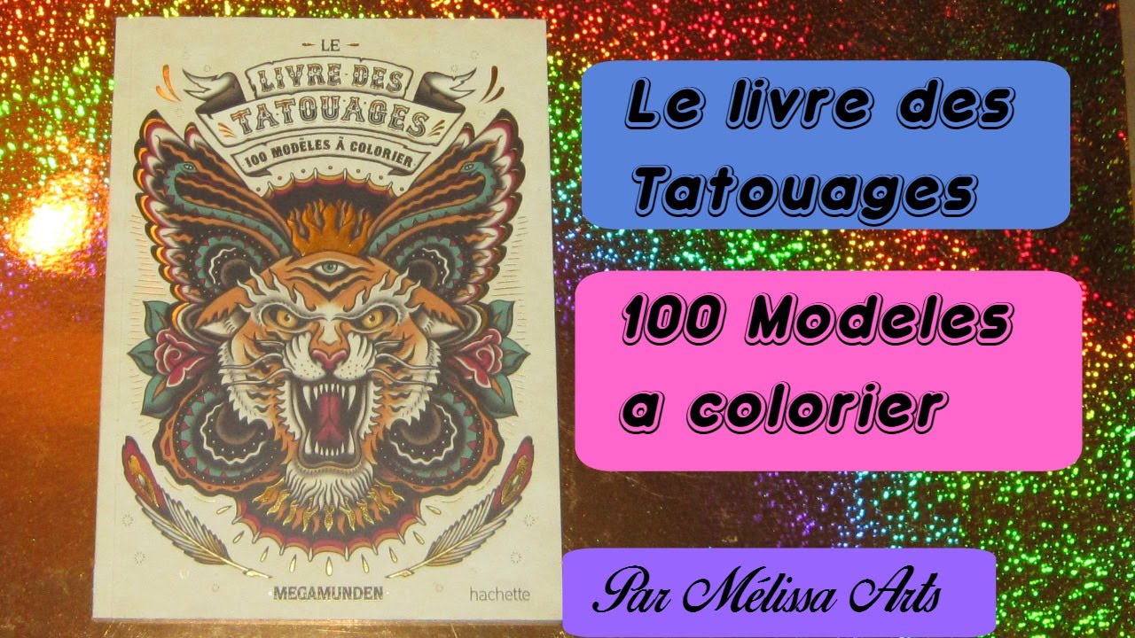 Le livre des tatouage 100 dessins a colorier