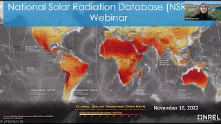 2022 National Solar Radiation Database Webinar