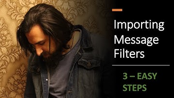 Import Message Filters using a txt file - CISCO email security - CISCO ESA