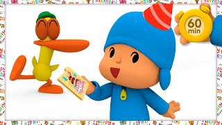 🎂 ¡A celebrar el cumple de Pocoyó! | POCOYO & NINA EPISODIOS COMPLETOS | [ 60 min ] | CARICATURAS by Pocoyo 🇪🇸 Español - Episodios Completos 596,910 views 2 months ago 1 hour