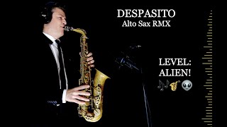 DESPASITO - Luis Fonsi - Alto Sax RMX - Free score