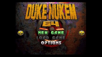 Duke Nukem 64 - Nintendo 64 - Intro & Title Screen