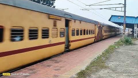 Smooth Skip! Intercity Express Crawling Through Pendurthi  VSKP to BAM 18526