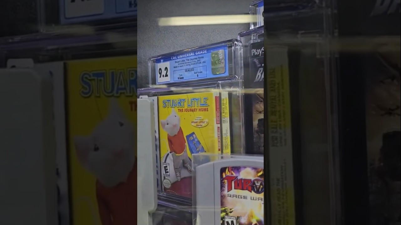 CGC & WATA Graded Video Games at Retro Respawn! | Sealed Retro Games