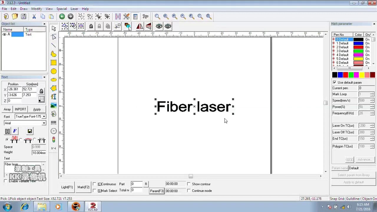Laser marking machine Ezcad Software installation from CCI Laser YouTube