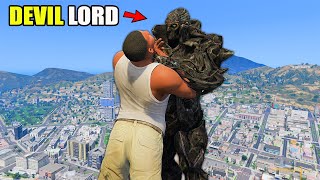 FRANKLIN Meet DEVIL LORD For The First Time In GTA 5 | SHINCHAN and CHOP