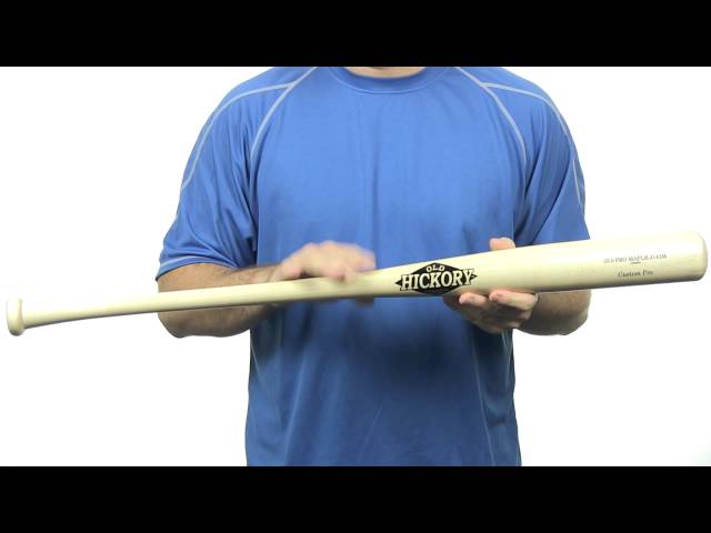 Old Hickory Bat Co. Custom Pro Maple Wood Bat: J143M Natural Adult