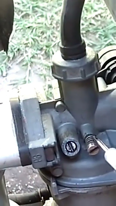 como carburar una moto