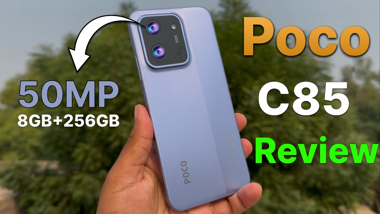 Poco C85 Review - 6000Mah, 33W, 256GB Storage | Paisa Barbad ya 
