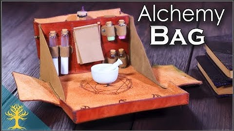 LARP Alchemy Bag that Makes REAL Potions