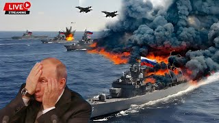 PUTIN Suffers! 5 Russian warships stationed in the Black Sea destroyed by US forces - ARMA 3