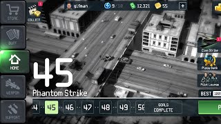 War drone level 45 (new), Phantom strike! #war #drone #game 