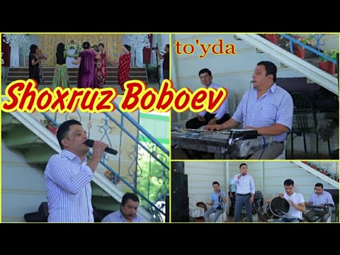 Shoxruz Boboev to'yda jonli ijro uzbek Uz