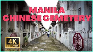 Celebrity HALLOWEEN ADVENTURE IN MANILA CHINESE CEMETERY: Rare Footage of Our Biking and Walking Tour 4K 🇵🇭 Wealth
