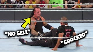 13 Minutes of Wrestlers No selling Their Opponents Moves