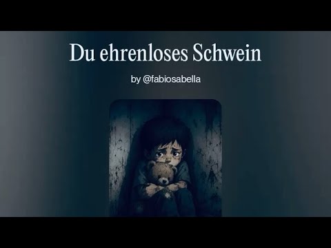Du ehrenloses Schwein 