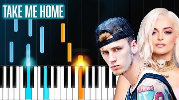 Machine Gun Kelly, X Ambassadors & Bebe Rexha - "Home" Piano Tutorial - Chords - How To Play - Cover