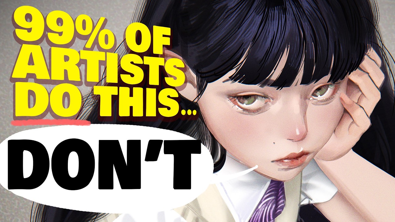 DRAWING PRACTICE THAT MAKES YOU WORSE ☠️