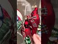 Raz 5.75" Set of 2 Cardinal with Holly and Bow Glass Christmas Ornament 4652911