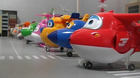 Super Wings Transformer Airplane Robot Toys  슈퍼윙스 비행기 변신 로봇 장난감