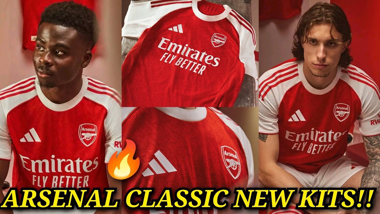 OFFICIAL 🔥 Arsenal Classic New Home & Away Kits For 2025/2026