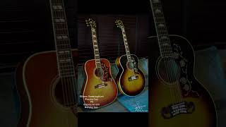 Gibson 1957 SJ-200 Murphy Lab Light Aged  🆚 Gibson Murphy Lab 1960 Hummingbird Light Aged