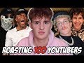 I Brutally Roasted 100 YouTubers...