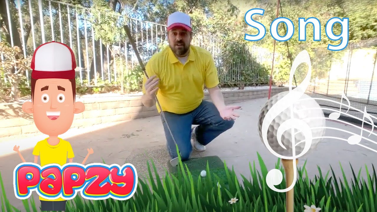Sing the golf song with Papzy and learn about the game of golf in this