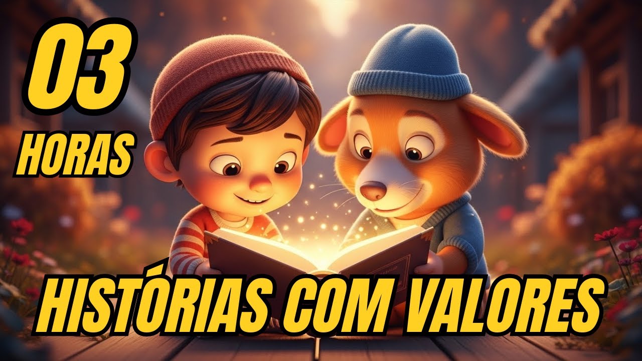 Histórias Infantis que Ensinam Valores Importantes 🌟 | Compilado 3 Horas