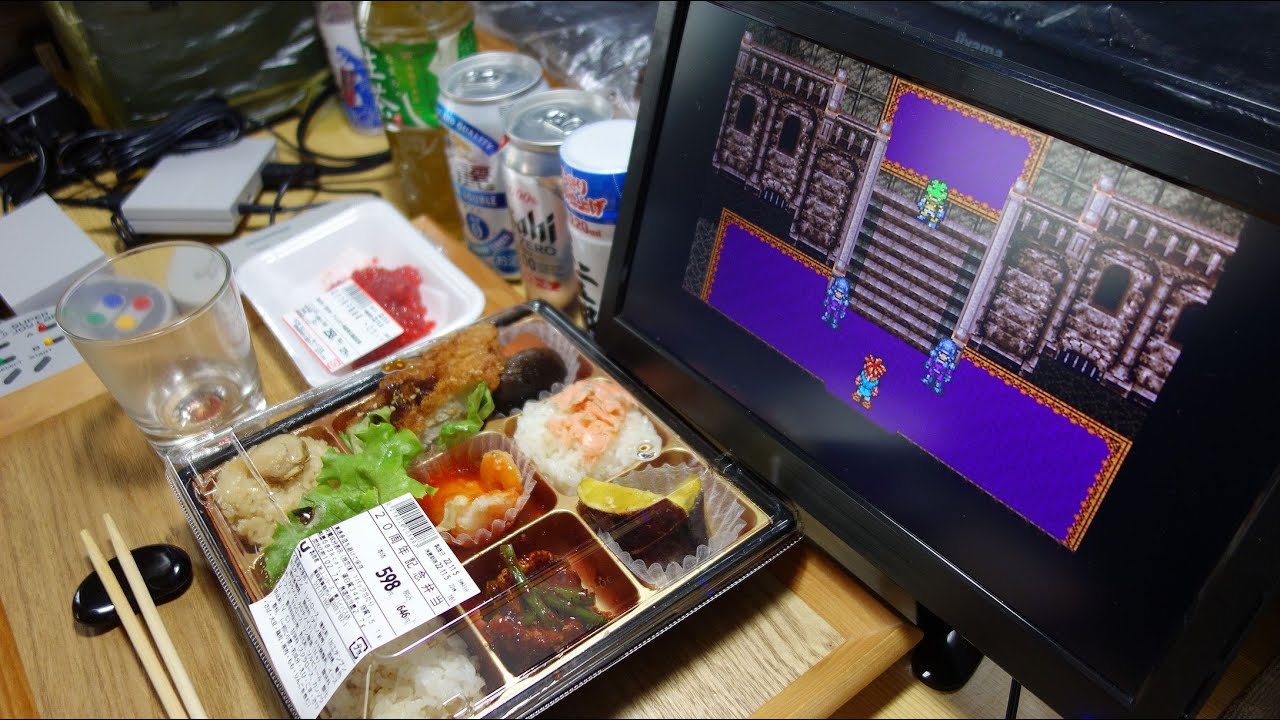 レトロフリークでゲーム宅飲み】SFC版「クロノ・トリガー」「20周年