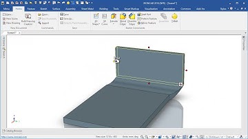 IRONCAD, Sheet Metal, Bend Relief Handles