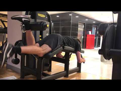 2 up 1 Down Prone Hamstring Curl