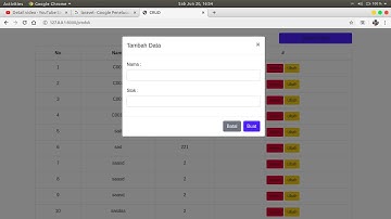 CRUD Laravel + Ajax Tanpa Reload Page | Speed Code