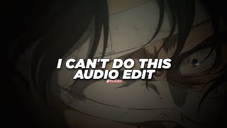 i can't do this - k3nt4! [edit audio] Resimi