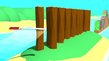 Flying Cut! Satisfying and Relaxing ASMR Slicing Gameplay Video