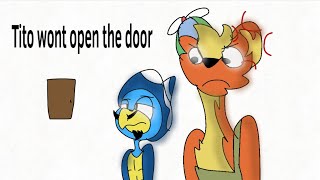 Tito won’t open the door || Willy’s Wonderland Animation ||